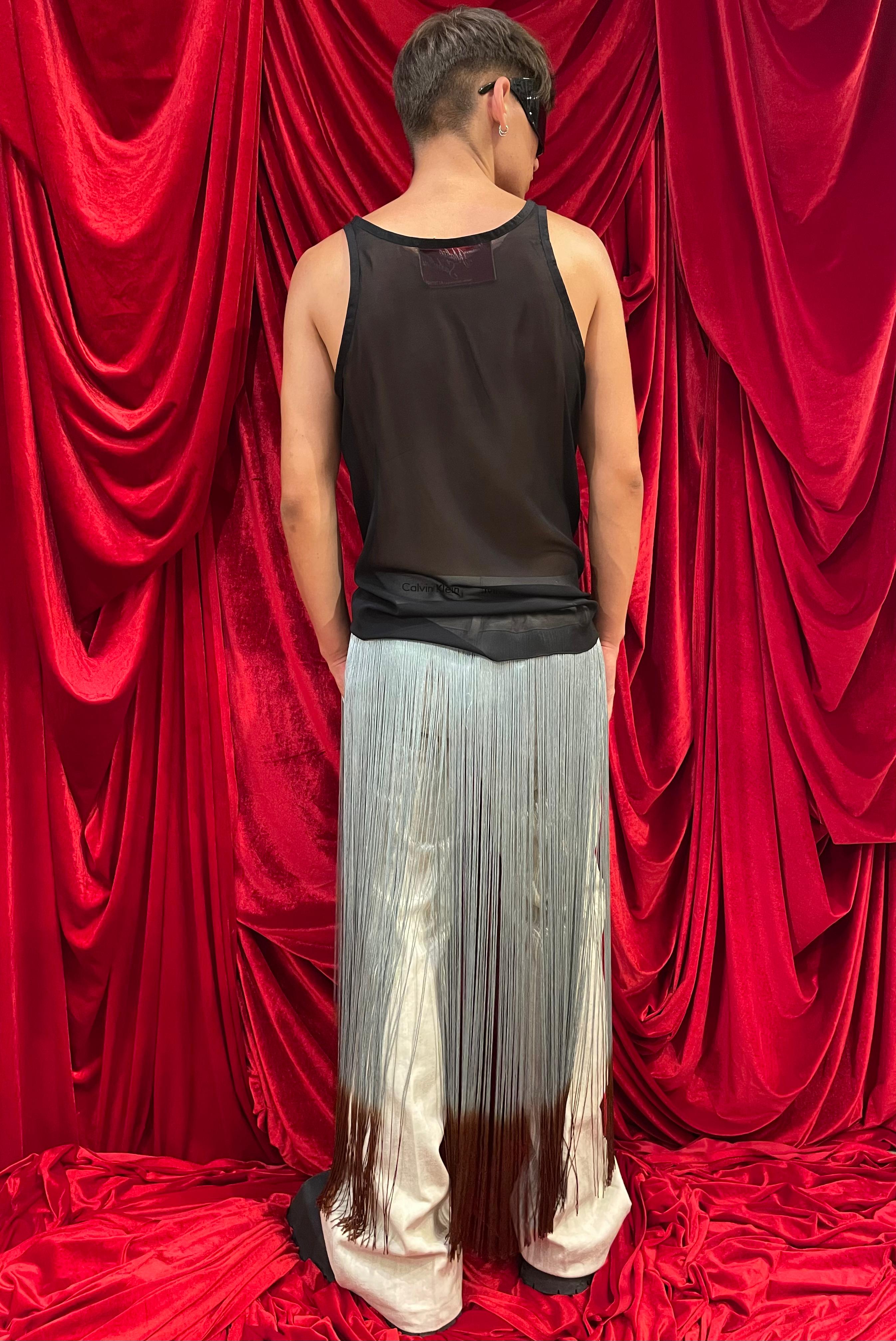 Pantaloni fringe